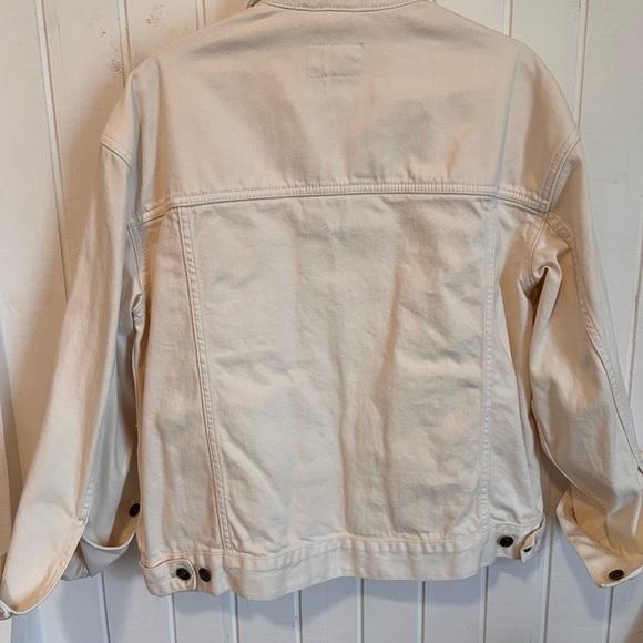 We The Free Off-White Denim Jacket - Picture 2 of 3